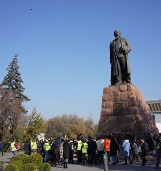 November 9 Rally in Almaty
