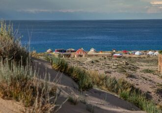 Kol Fest on the South Shore of the Issyk-Kul Lake